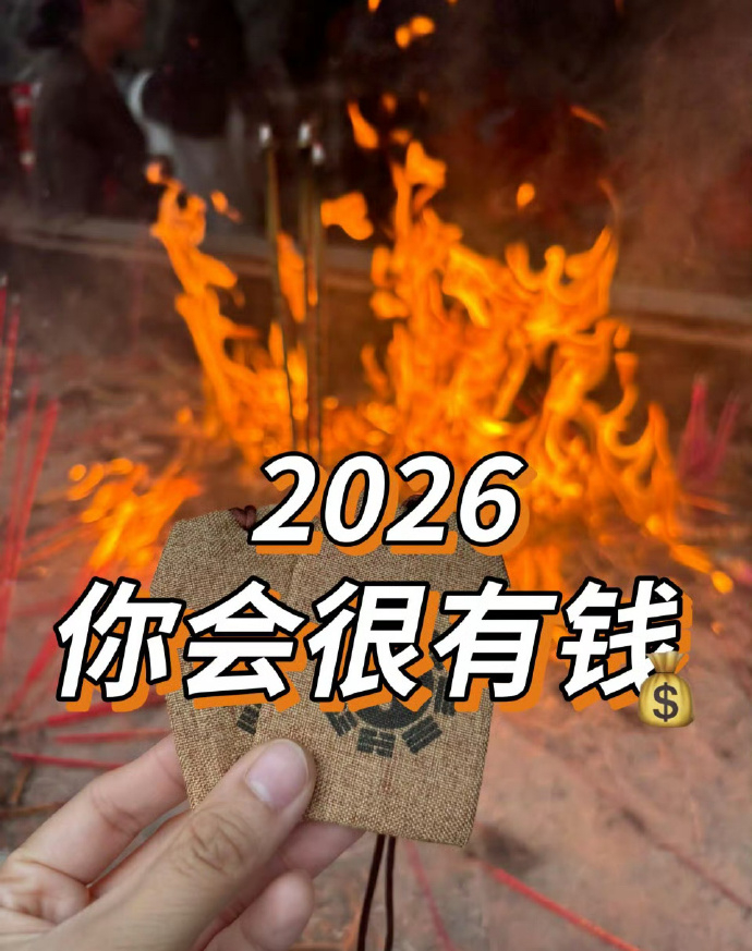 2026你真的会很有钱