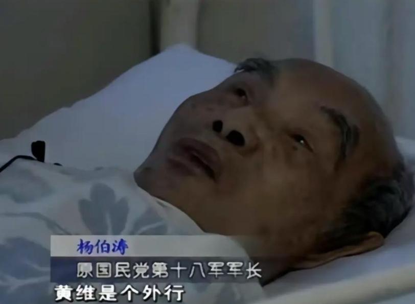 原国民党将领杨伯涛临终前家人都认不清了，却还在骂黄维是个外行，生生葬送了12兵团