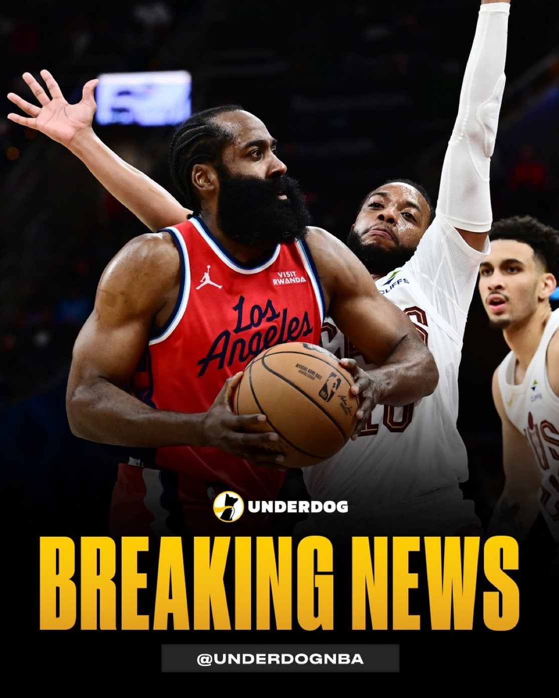 贸易概要：骑士队得到——詹姆斯·哈登快船队得到：达里厄斯·加兰，以及一个次轮选秀