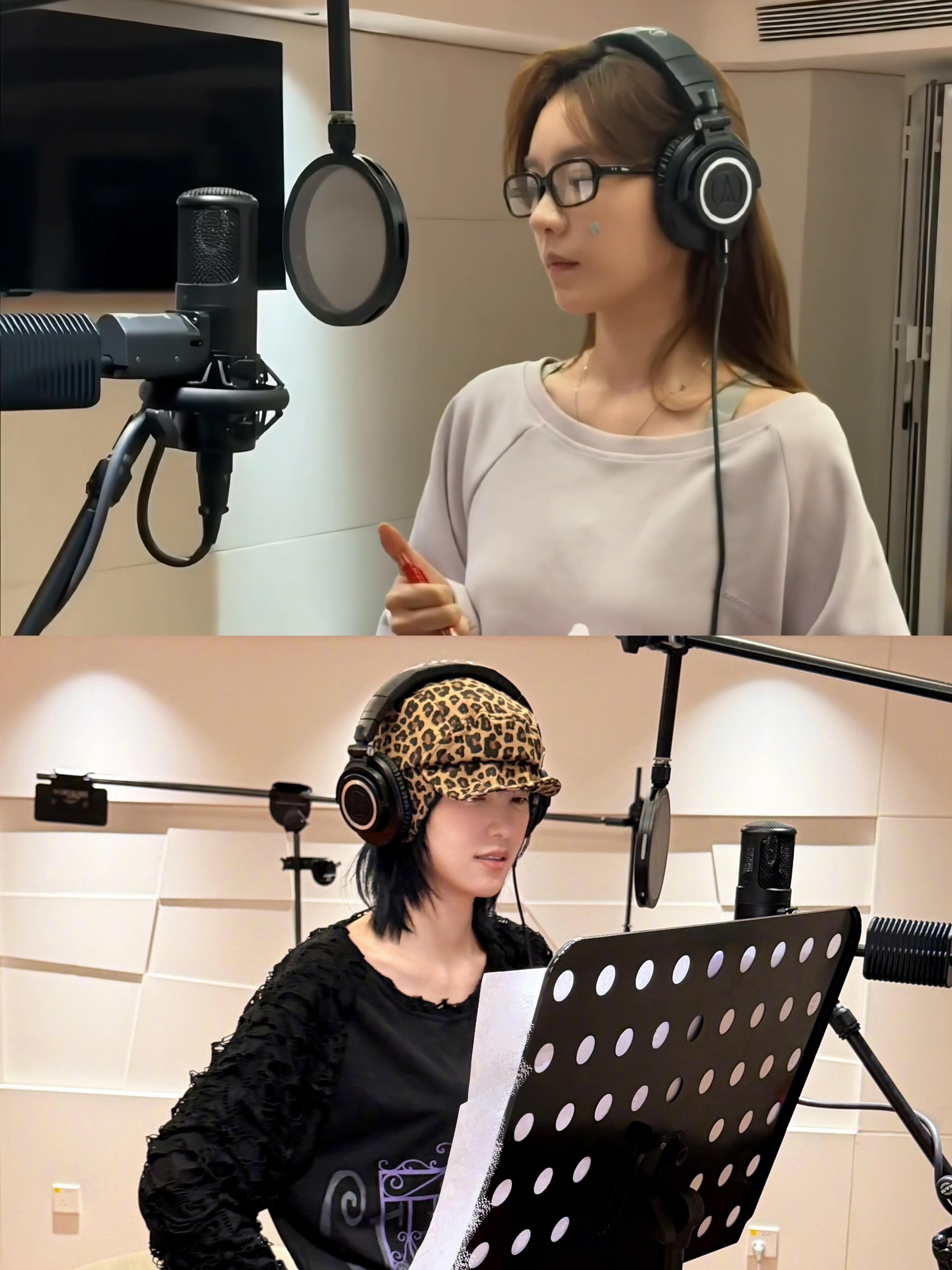 新歌同个厂牌制作 同个舞蹈室 同个录音师 同个老师 同一天发歌 同一天舞台 练习