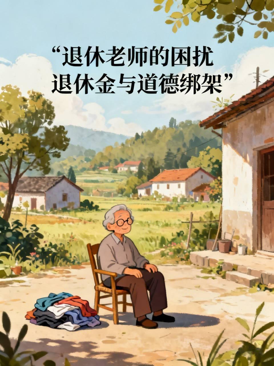 如今农村里冒出了一股针对退休教师的奇谈怪论，弄得这个群体进退两难。有人追着打听退
