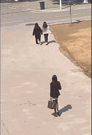这女子真是楚楚动人。