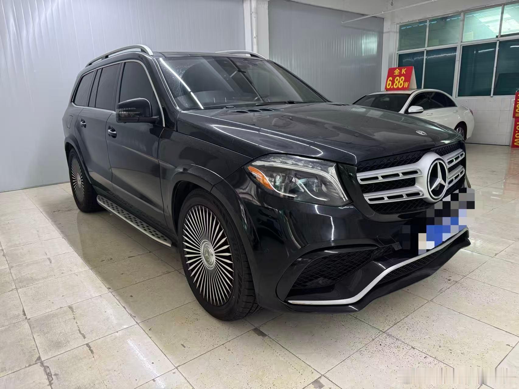 2019年奔驰GLS450(18款美规，指导价105) 3.0T四驱七座，实表1