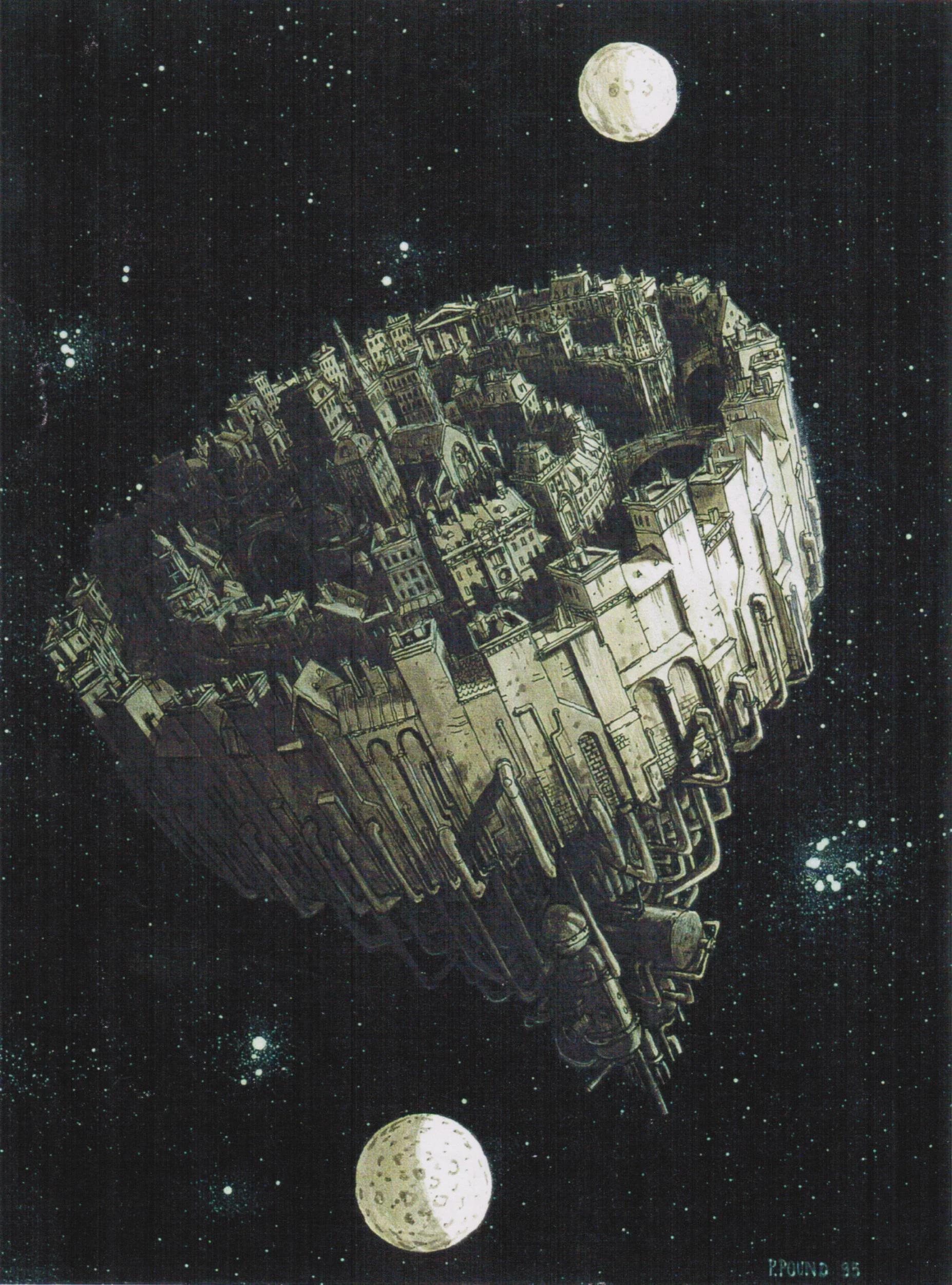 移魂都市 Dark City (1998) 丨概念艺术by Peter Poun