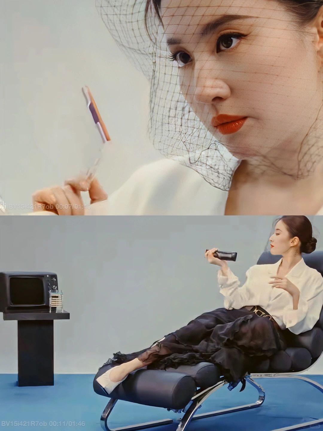 刘亦菲的专访，能量一如既往地强