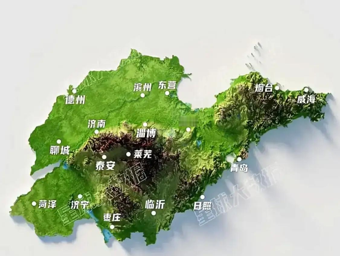 山东半岛水土好，与鲁西鲁北平原形成鲜明对比，鲁西北平原土质差水质咸，房屋容易碱坏