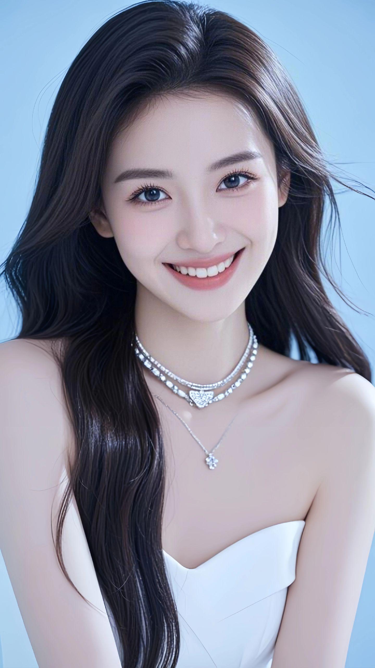 ai美女 美丽动人 肤白貌美 清纯甜美 高级美感