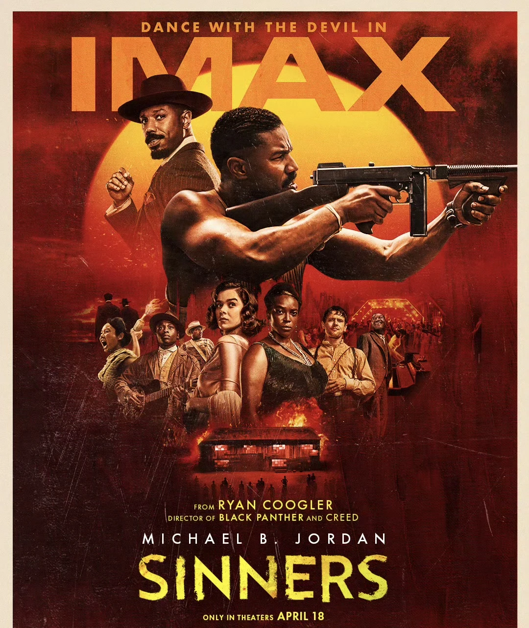 北影节首波IMAX片单来袭！！罪人太炸裂啦！！