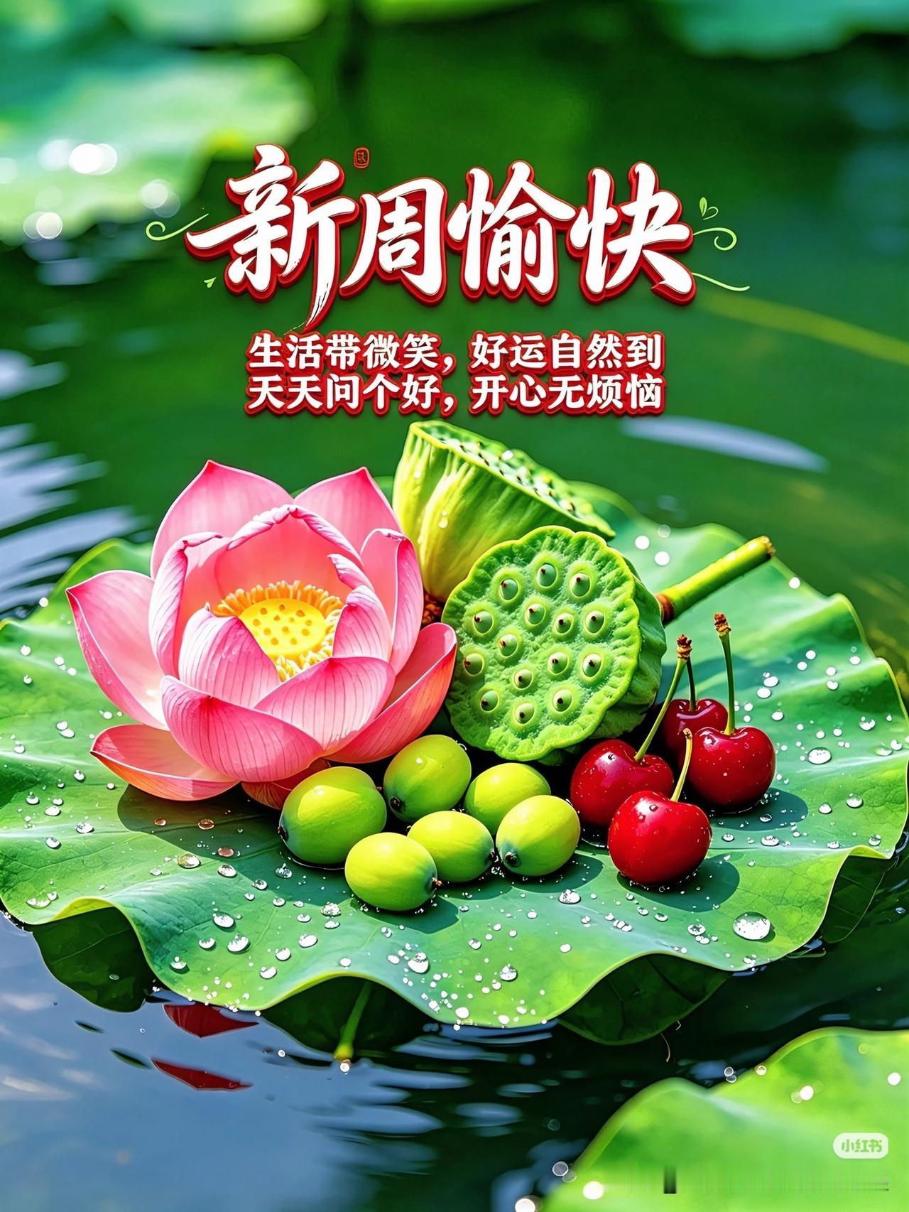 周一早安☀️，新的一周正式开启。告别周末的松弛，收拾好心情奔赴生活。三伏天气温居