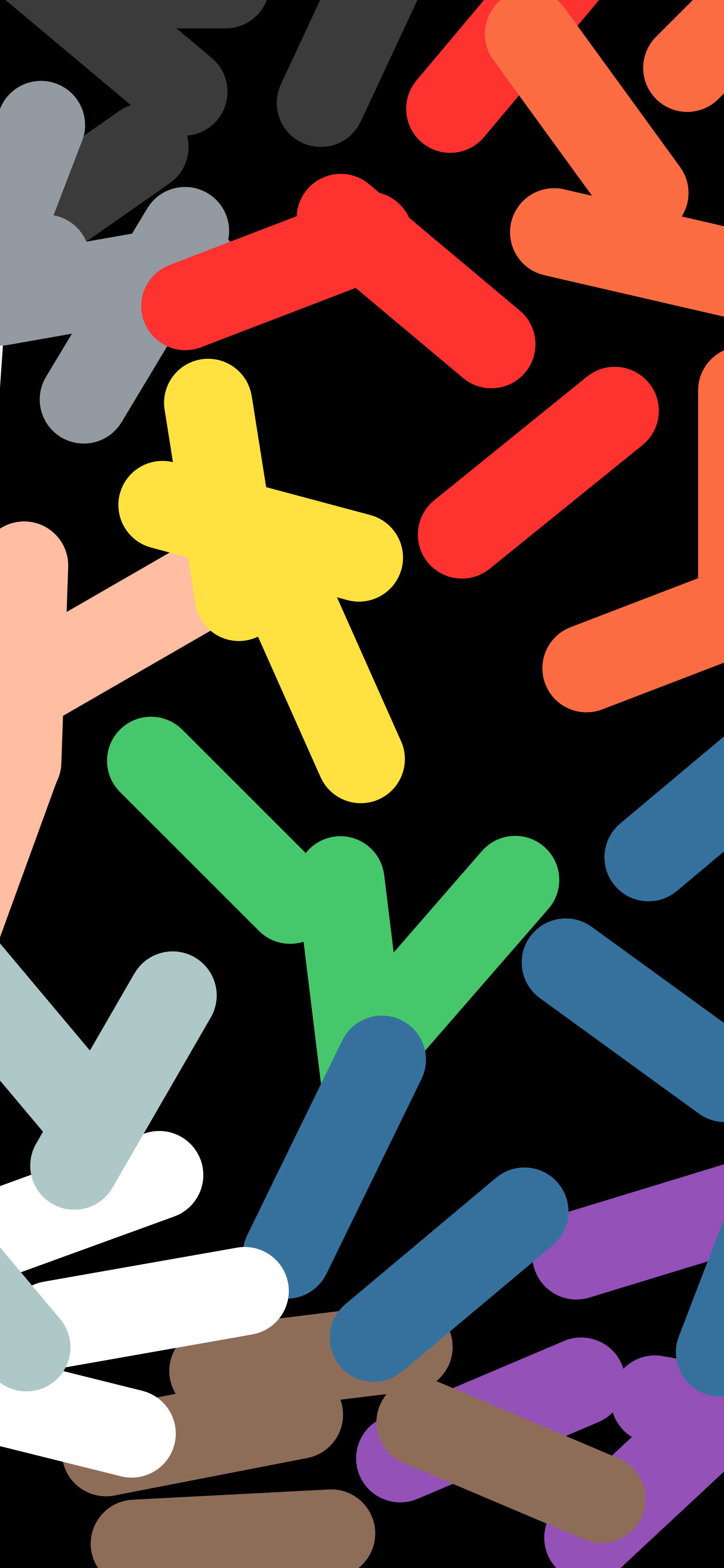 Google 三原色系列壁纸～也挺小清新的