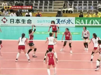 世界女排新闻资讯[超话] 韩国女排前前前二传金沙妮传球慢动作赏析 ​​​