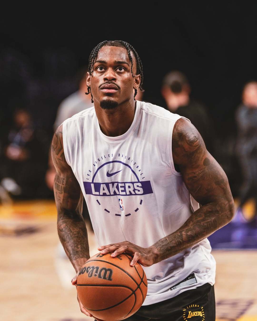 打太阳那场的图，好久没什么彪哥的图了湖人国度洛杉矶湖人