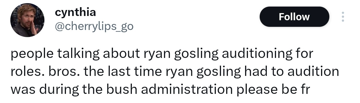 “最后一次试镜是在布什总统时期”笑死什么golden goose 