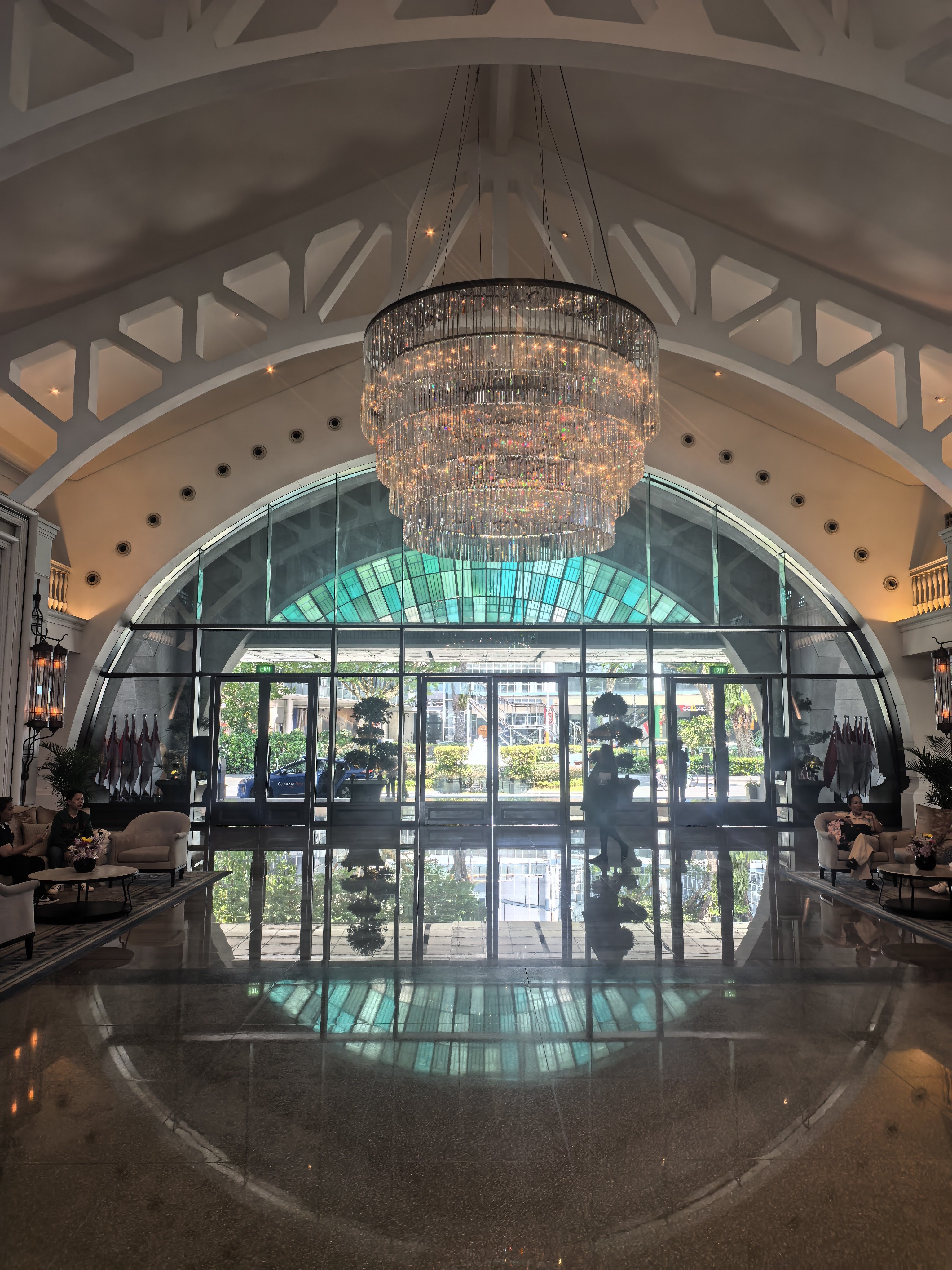 新加坡一个适合打卡的地方，是公共区域，不限制，放心大胆拍。 新加坡·新加坡浮尔顿