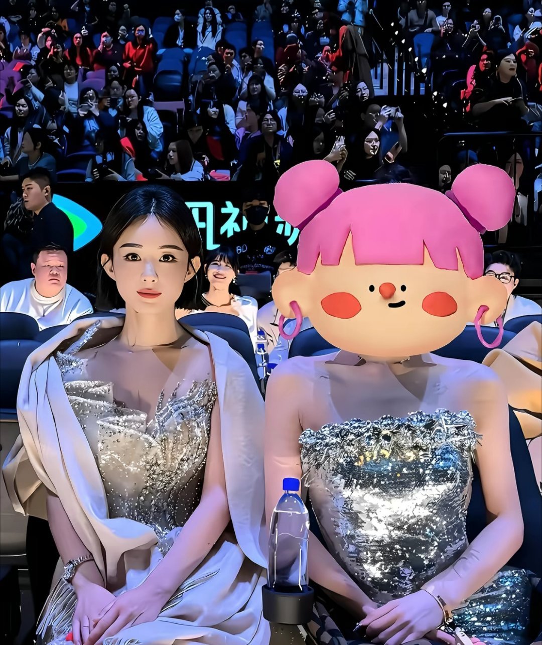 又在感叹丽的面部平整度好完美的脸蛋 