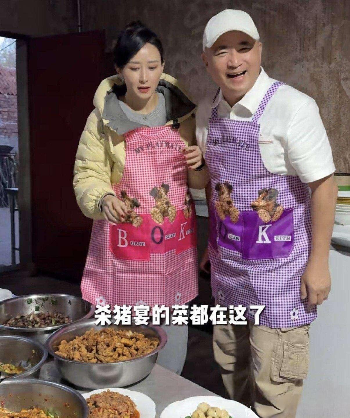 比起三千万世纪婚礼，胡静夫妻回乡吃杀猪宴才更动人
 
看多了豪门联姻满是算计，胡