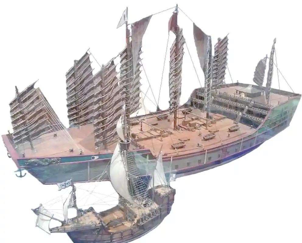 提到明朝宝船，人们最先想到的往往是它动辄十几丈的庞大体型，却很少关注其吃水深度的