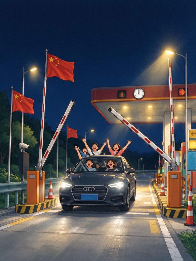 国庆高速免费首日，他们卡点下高速省了560元这份省钱攻略请收好