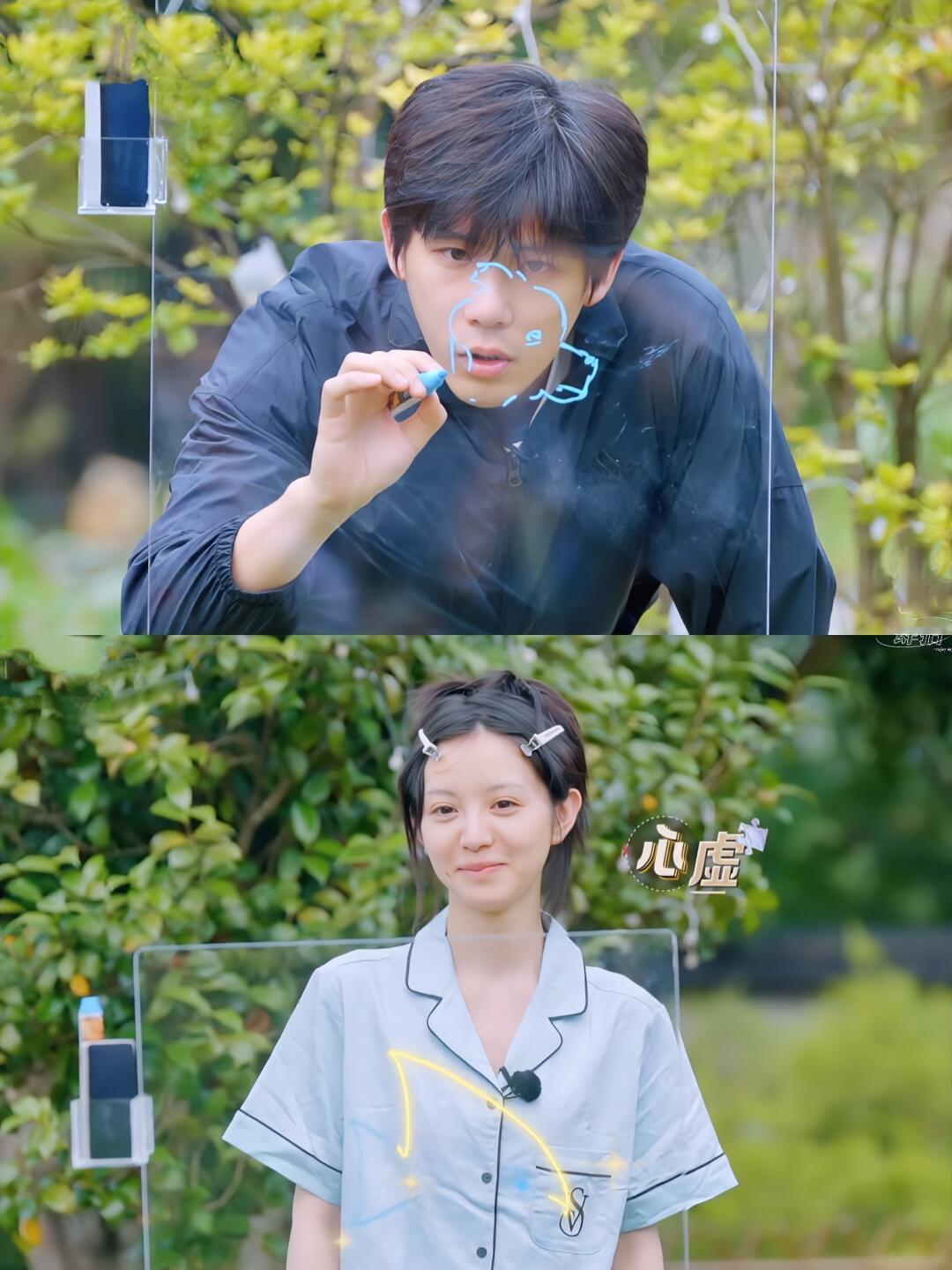 王安宇小田真好磕呀 王安宇：想我了吗？小田❗️当青梅竹马的王安宇和田曦薇参加同一