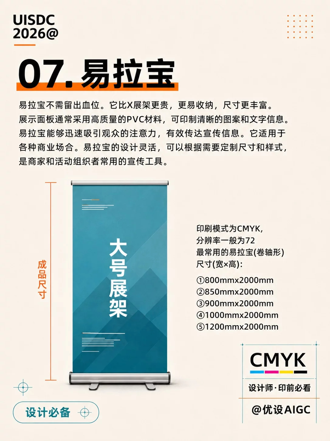 印刷尺寸全攻略！8种设计师必学的印刷知识 
