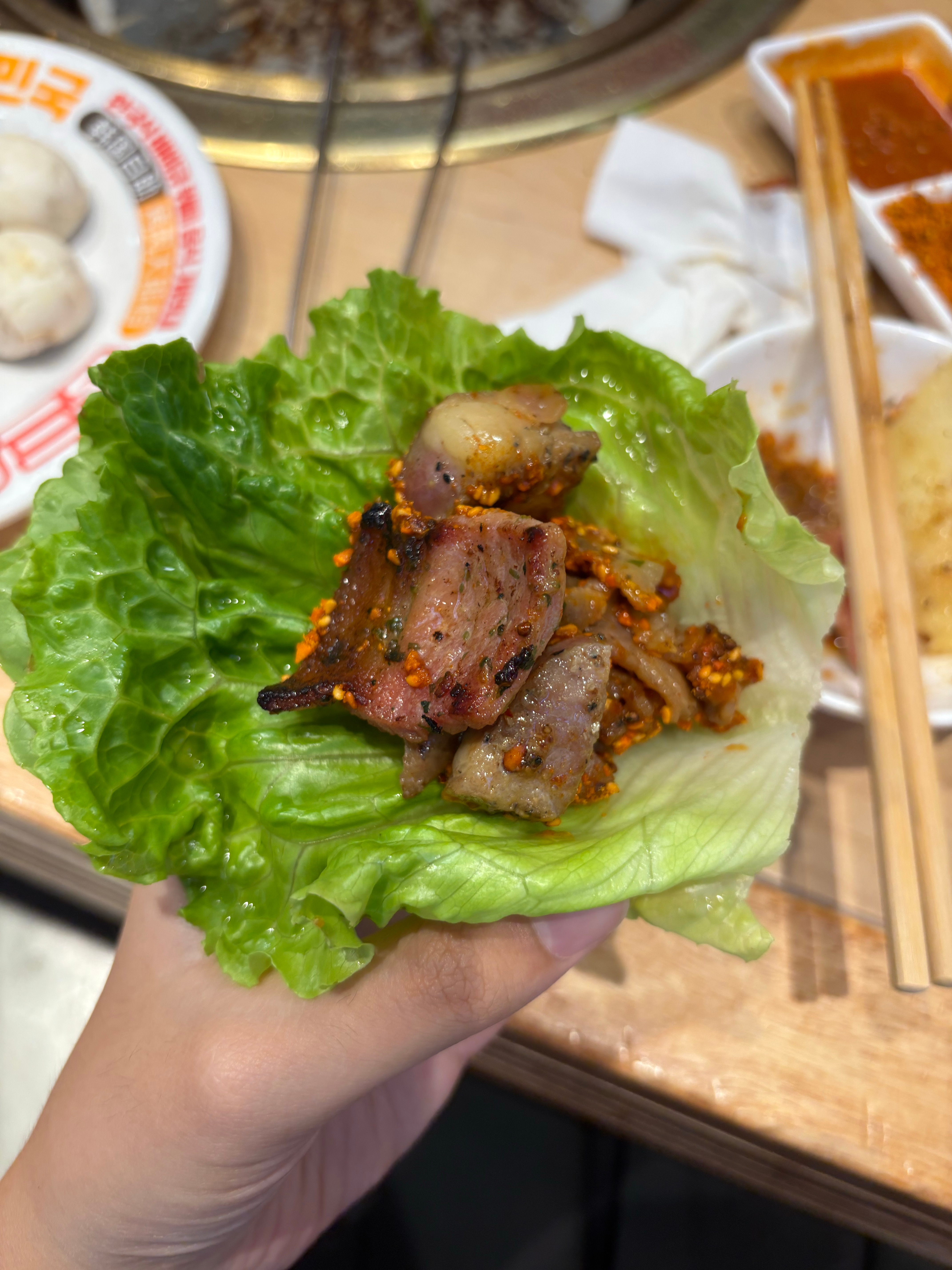 谁想吃我亲手烤的肉 