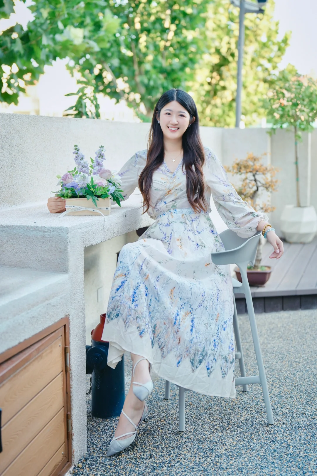 救命🆘这件紫色连衣裙也太好看了吧💜