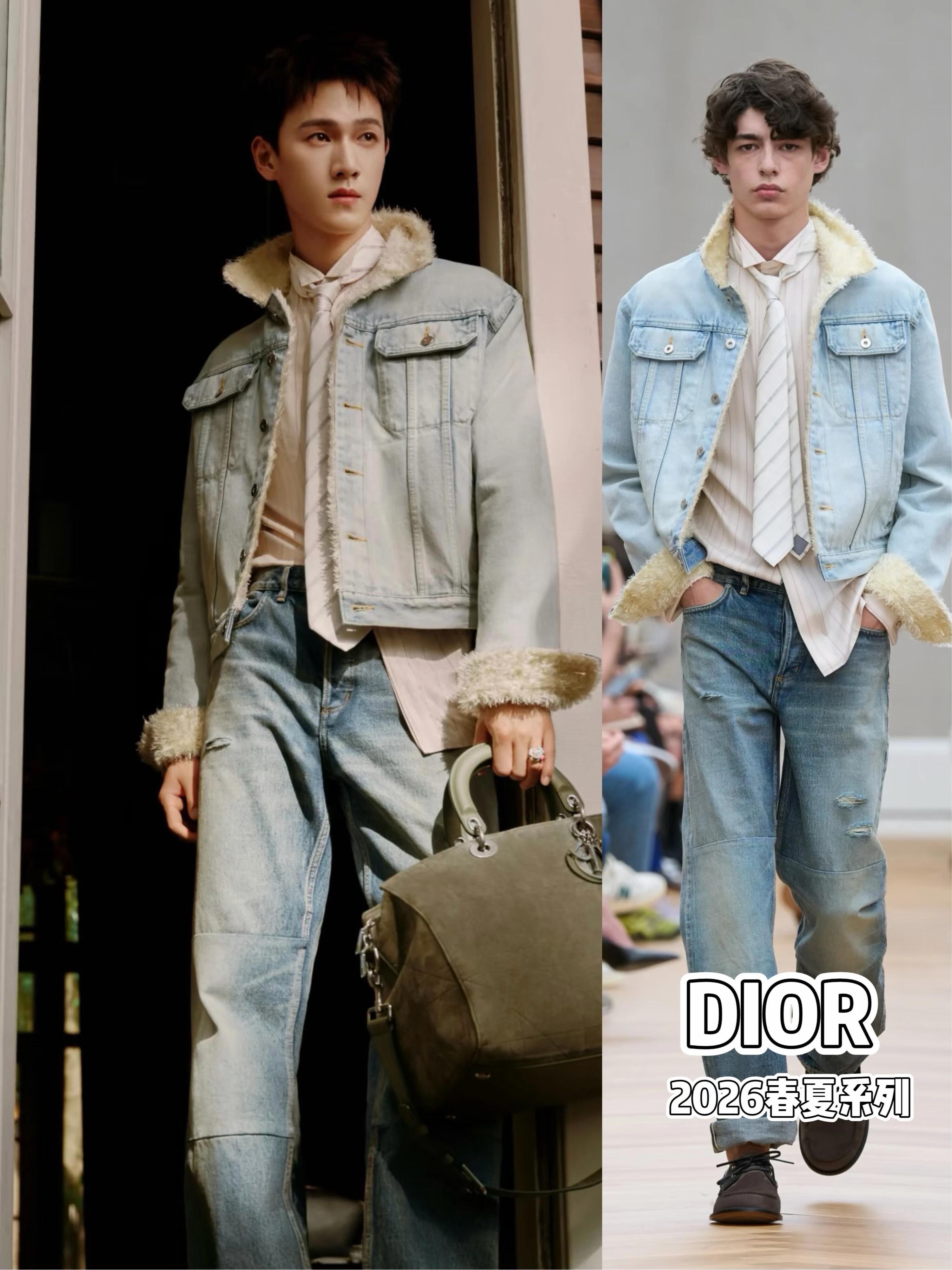 李昀锐演绎Dior 2026春夏系列 清爽帅气的小林 