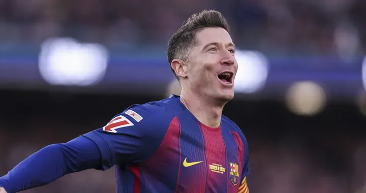 仅差2球！莱万有望成为巴萨欧冠历史第二射手