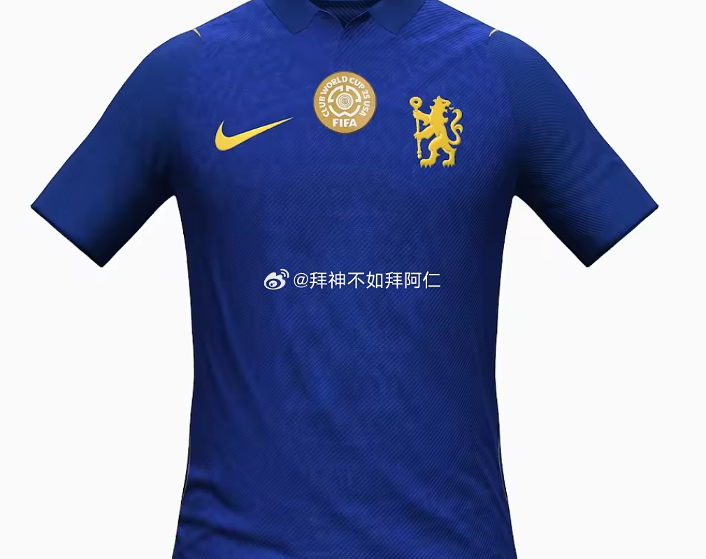足球装备网站footyheadlines曝光了下赛季切尔西主场球衣谍照，该球衣由