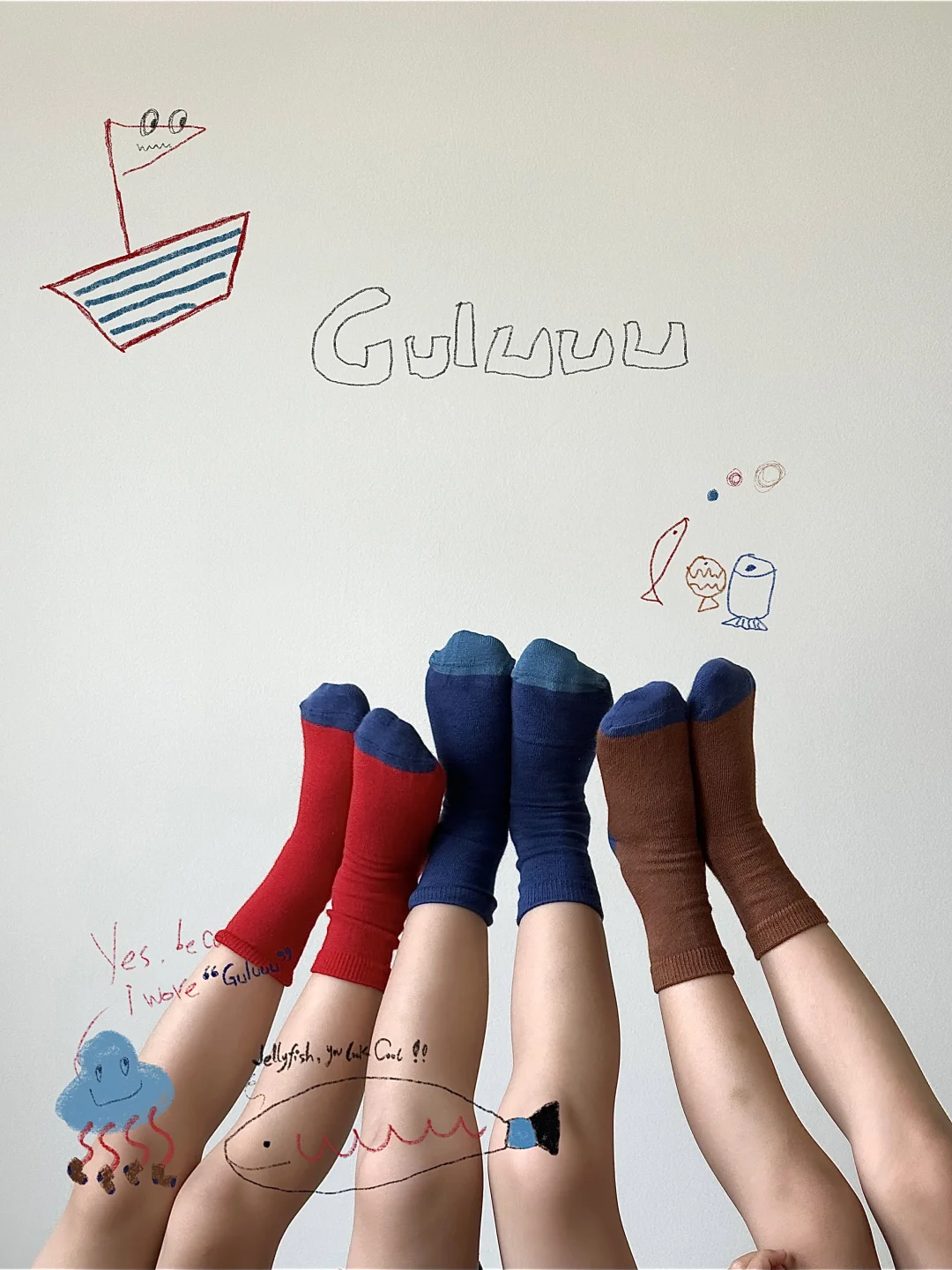 被自己画的插画笑到