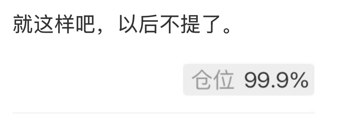 这位博主把仓位拉到近乎满仓99.9%，一旦遇上回撤杀伤力极大，风险管理的核心要义