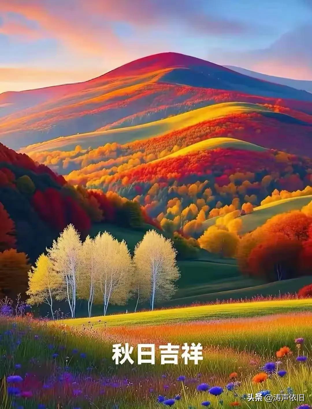 《卜算子·良愿寄友》

至愿在身安，
厚谊长难忘。
共赴流年好景来，
莫负韶光漾