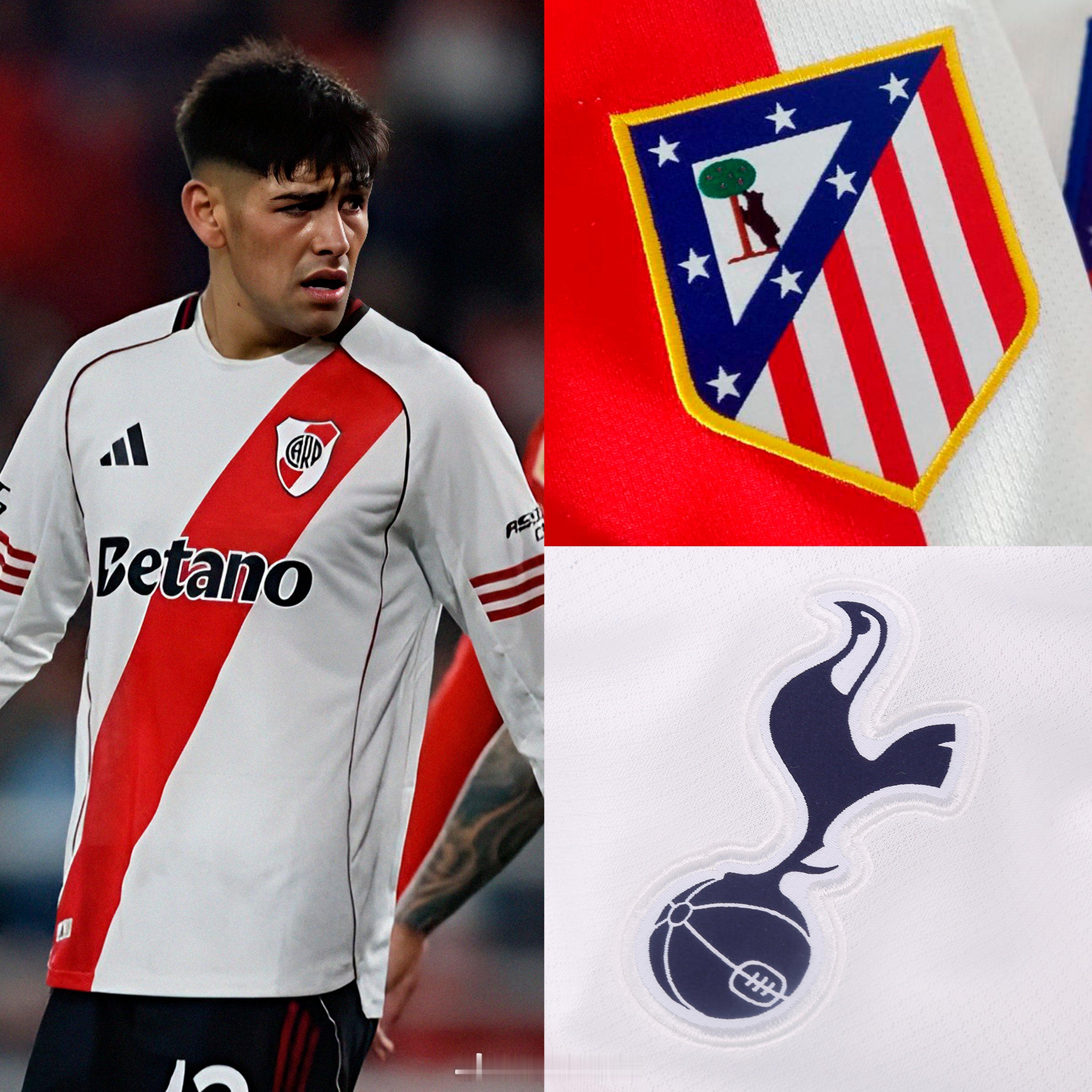 河床[超话] 传闻马竞和热刺对河床新国脚里维罗感兴趣。 ​​​