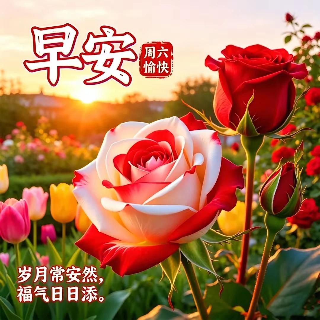 五月初六🌹🍎早上好♥️🌹
不求天天都风光，只求时时都健康！愿我们一起与平安
