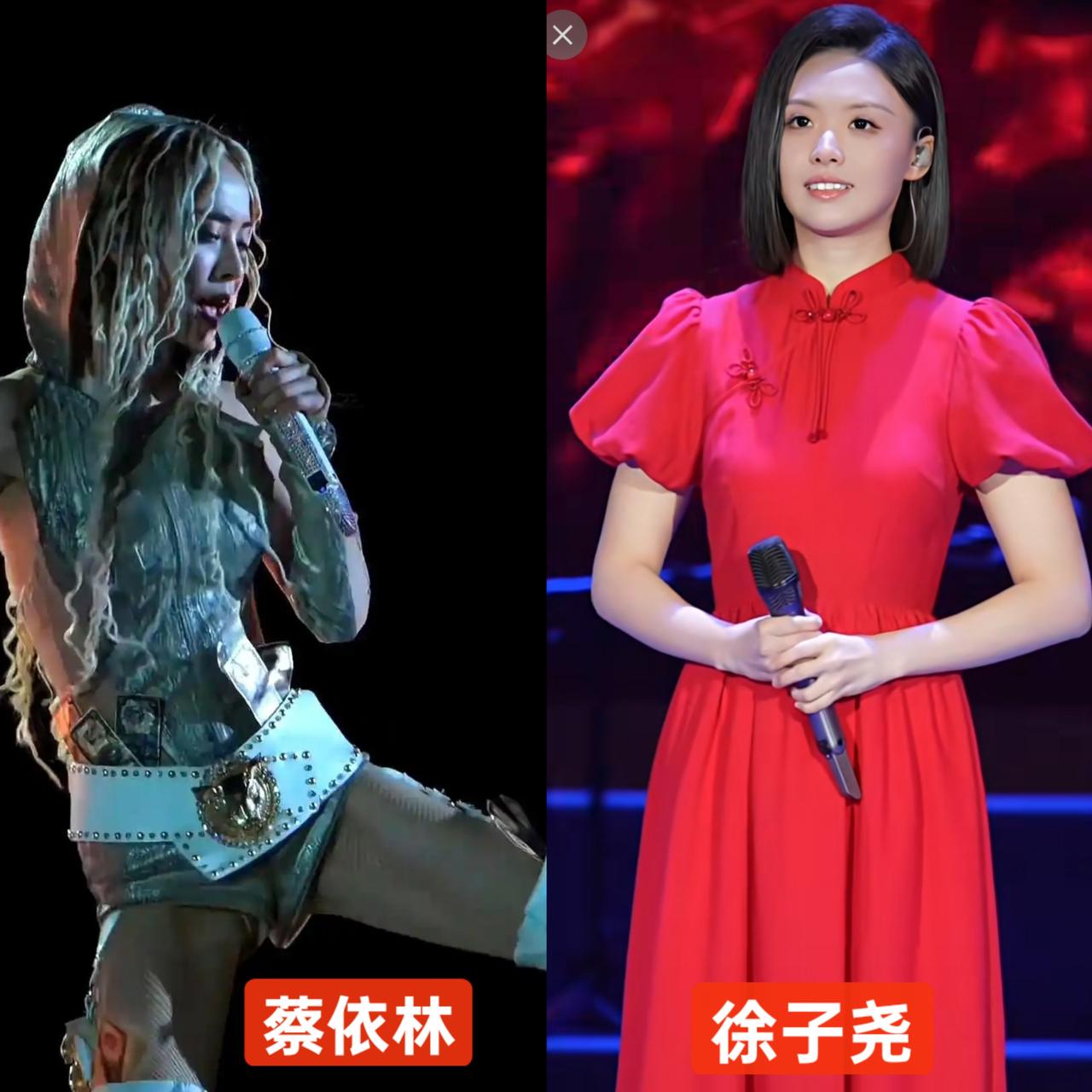 同样是歌手，差距为什么这么大呢？
蔡依林的舞台风看着好有个性，整个画面感觉很压抑