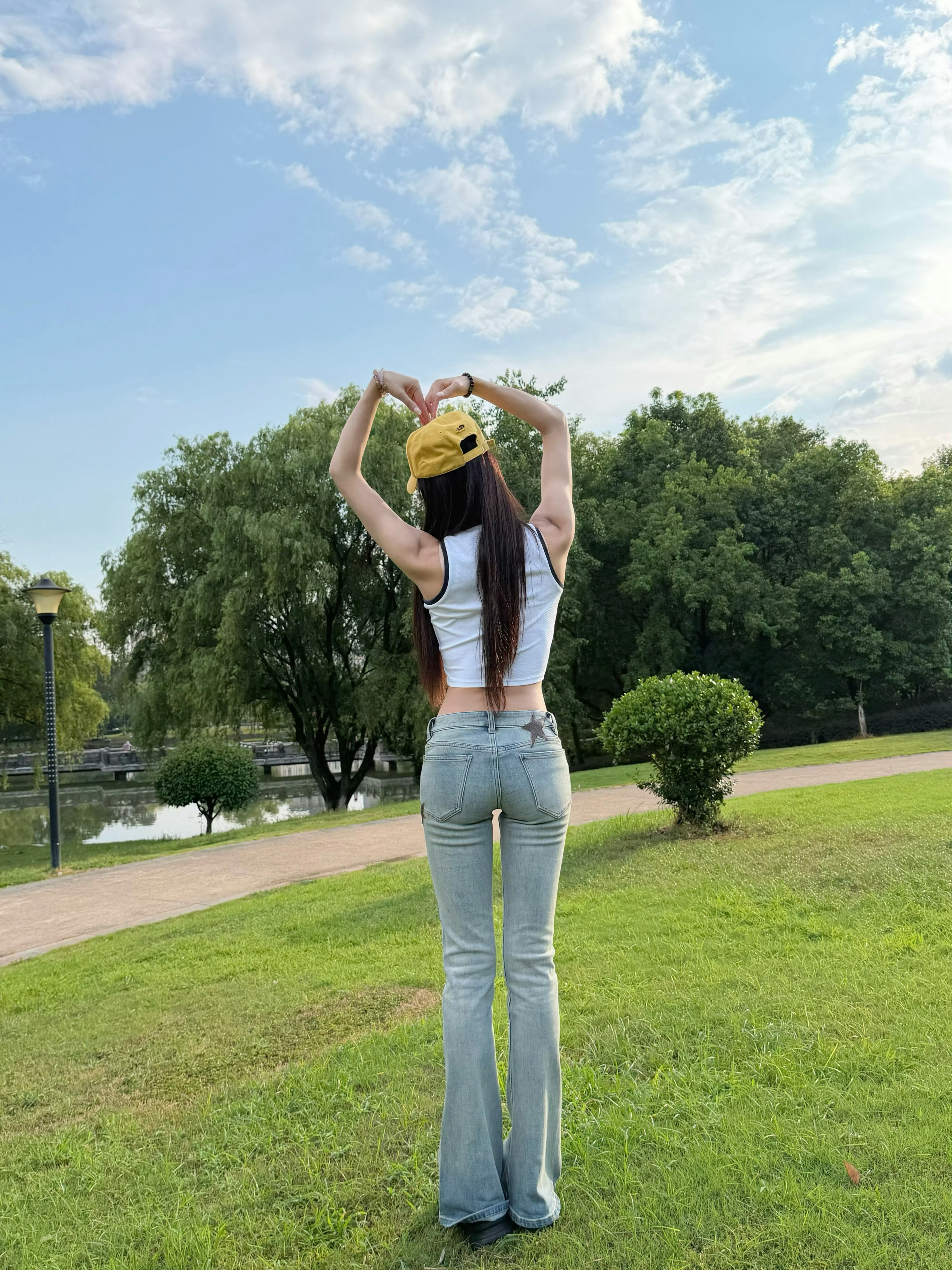 宣璐腰线这么好宣璐