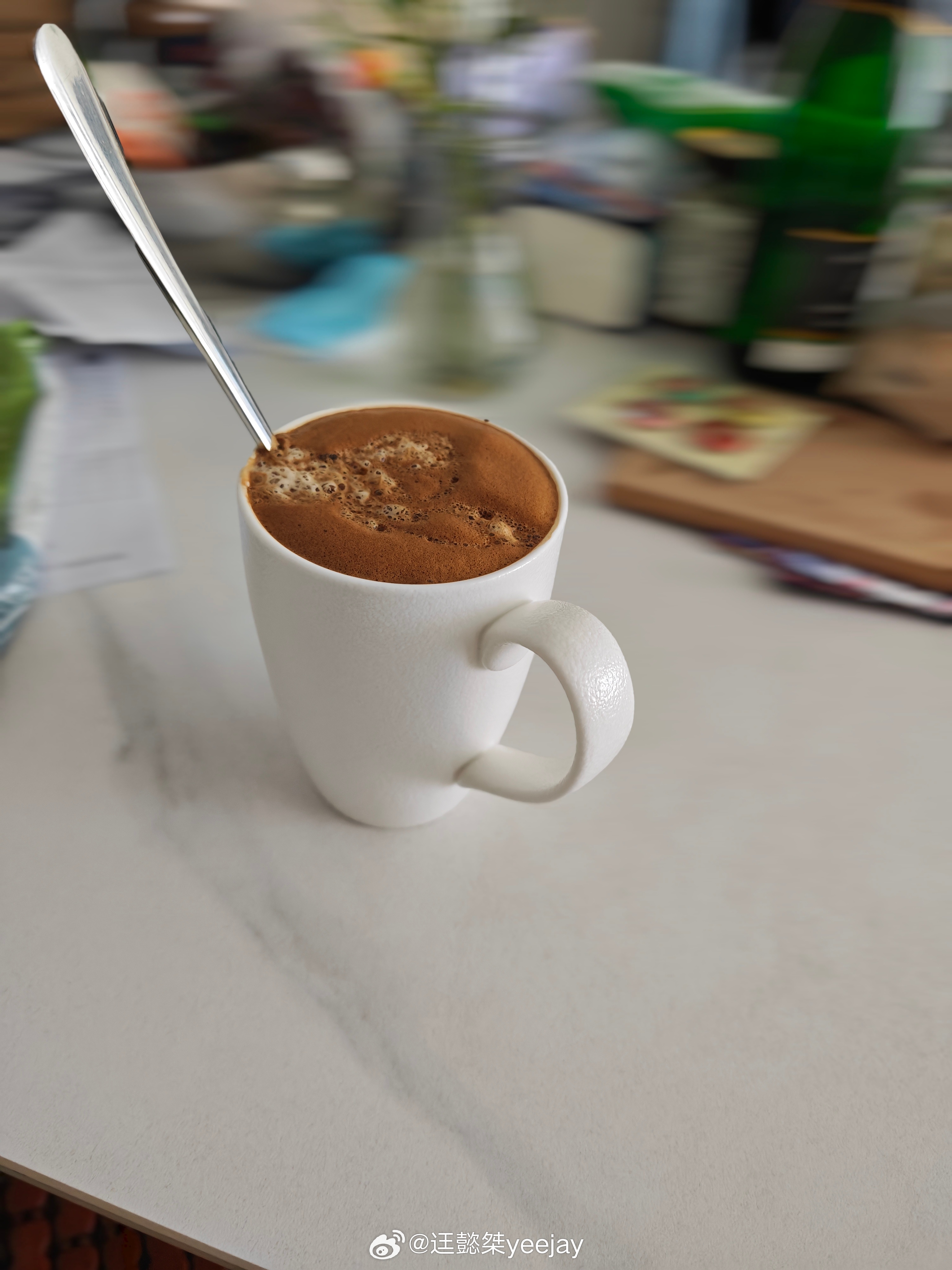 小周自制400次咖啡（瑞幸咖啡粉☕打泡➕鲜牛奶🥛） 懿桀懿桀桀桀栗栗 上海