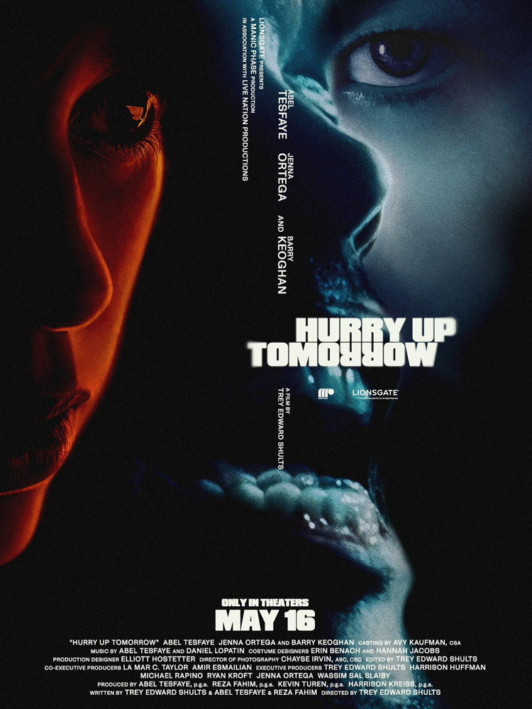 心理惊悚剧<明日匆匆>5月16日北美上映，盆栽哥The Weeknd与詹娜·奥尔