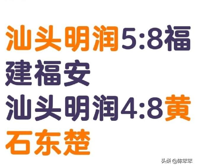 汕头明润一日双败，林高远也拉不动新队伍！
汕头明润去年的老队员走了一半。陈垣宇、