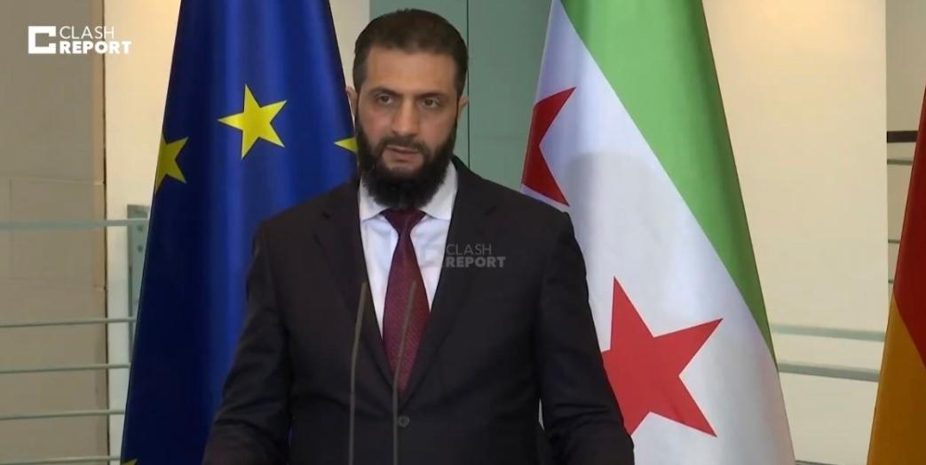 叙利亚总统艾哈迈德·沙拉今天谈波斯战争：“如果这场战争持续下去，并且无法就某种方