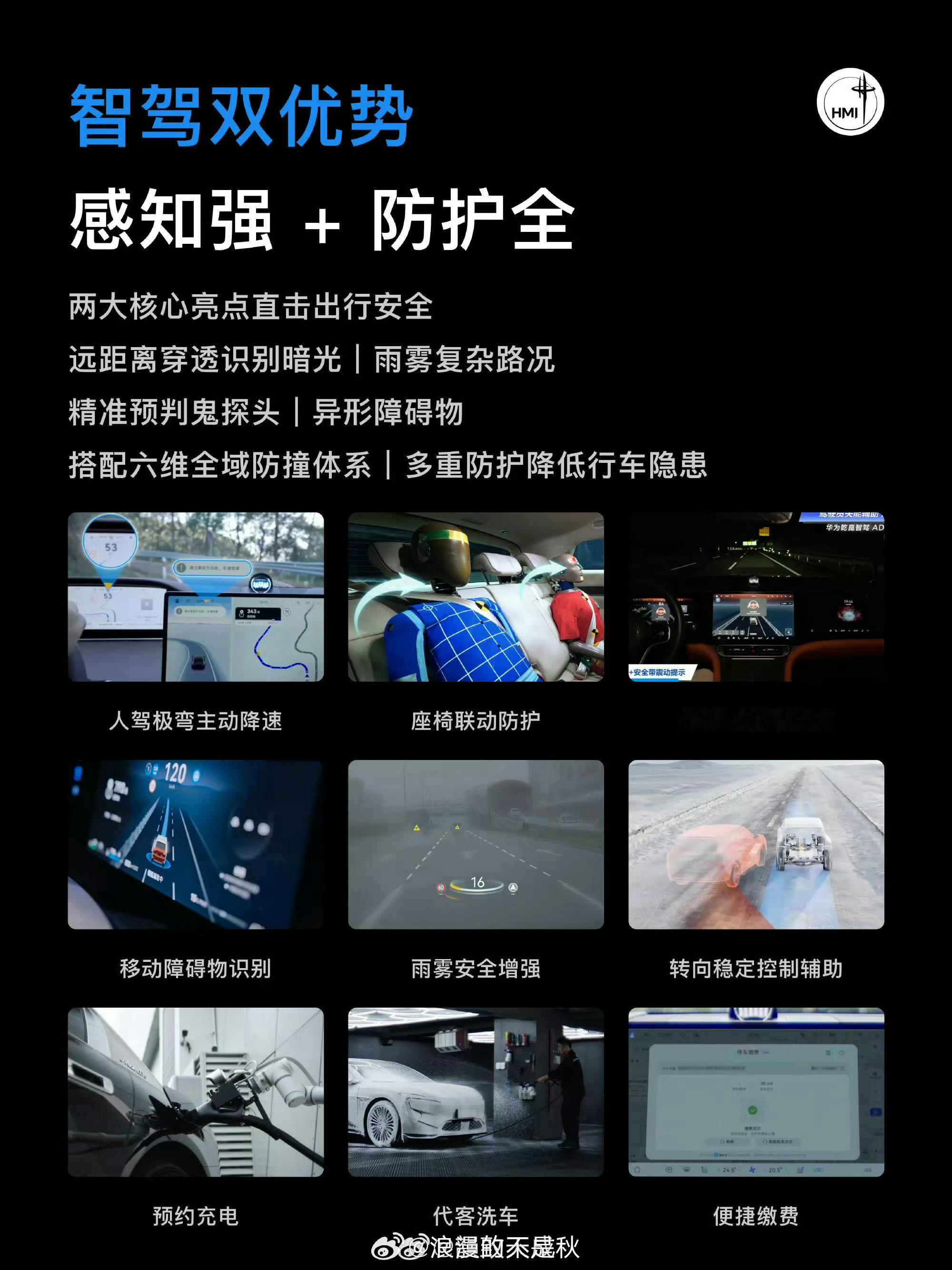 华为乾崑最全技术在奕境100%搭载行业唯一满配华为乾崑全栈方案！奕境X9作为品牌