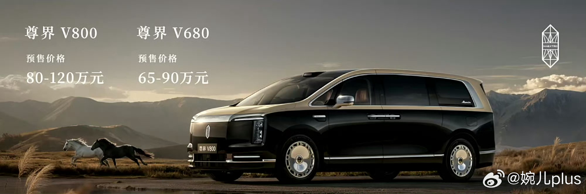 尊界V800尊界V680预售1小时双车订单就突破3200台了预售价格大家觉得如何