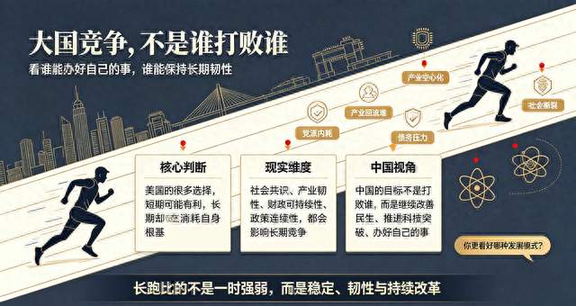 中美博弈新思路：不必追求击败对手，美国正在陷入自身困局