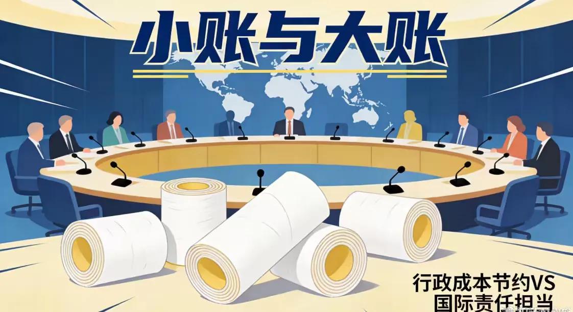 为省10万停供擦手纸，联合国省出的“小钱”与“大账”引争议

一张擦手纸被从联合