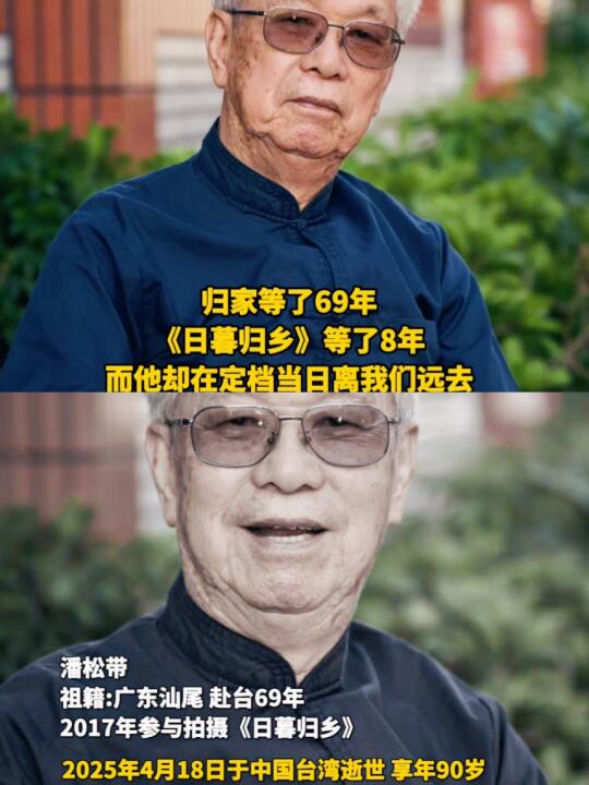 这才是该拍的电影！一句我想叶落归根泪目了