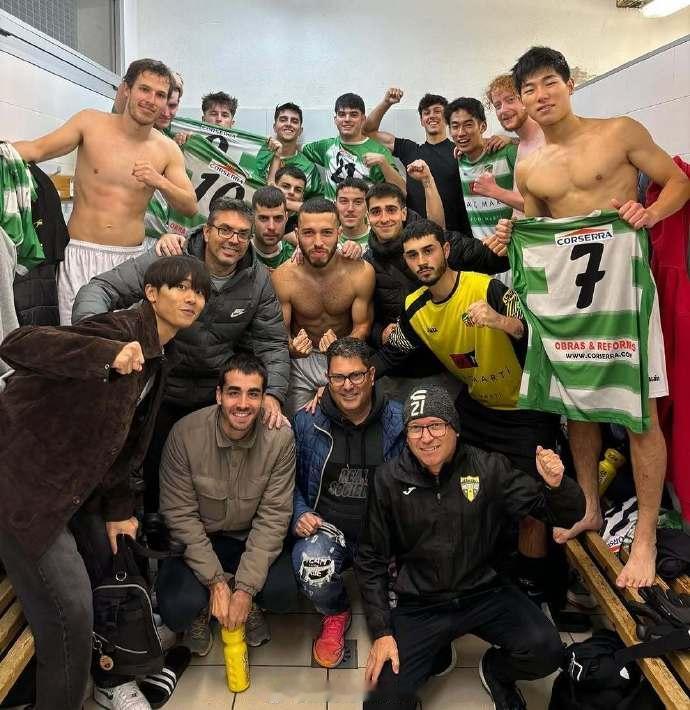 彭伟嘉【西班牙加泰罗尼亚丙级联赛(9) 第10组第26轮】2026年4月19日，