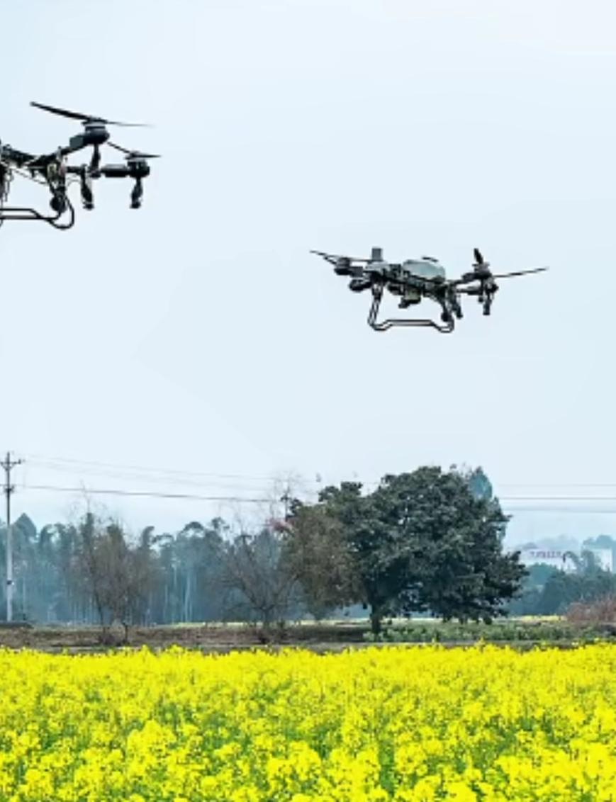 无人机打药到底能不能赚钱分享我这周有趣的事：农忙时节了在这个科技时代种地都和以前