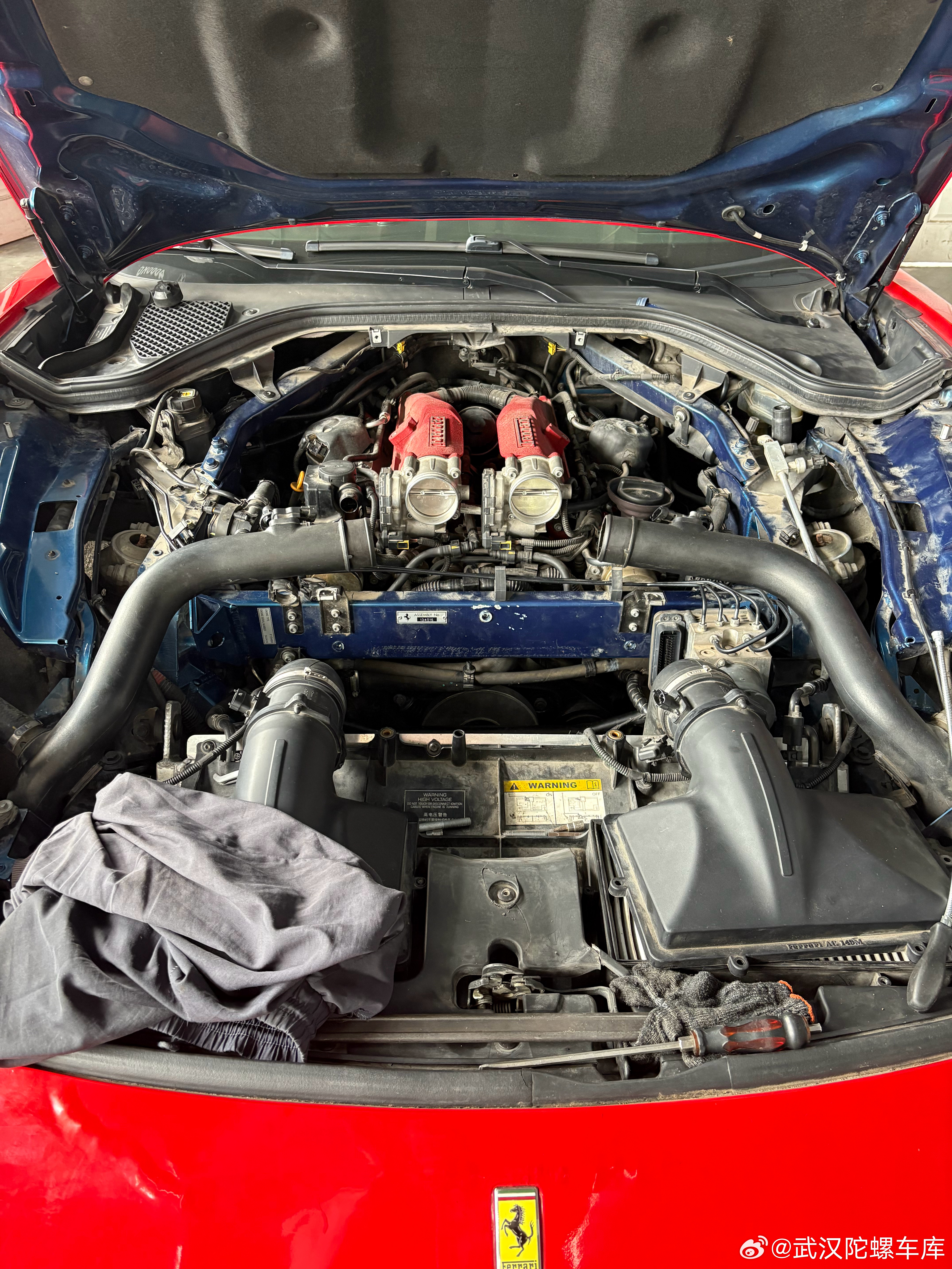 法拉利维修这一块🚗 武汉