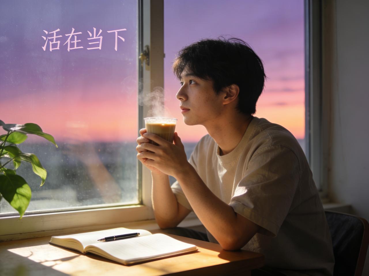 刷到一条扎心评论：“昨天在后悔，今天在焦虑，明天在期待，唯独没活过当下。” 深以