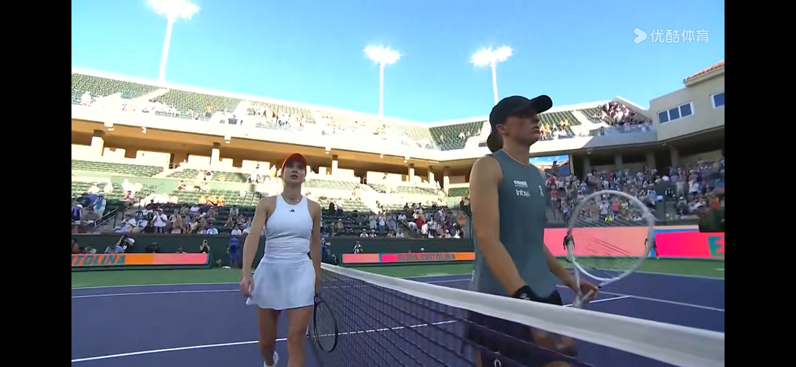 喔……斯维托丽娜以6-2、4-6、6-4击败斯维亚泰克，打进印第安维尔斯1000